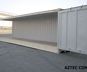 40 foot flat rack shipping container