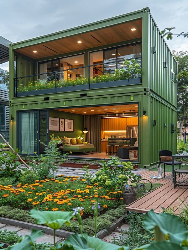 shipping container home